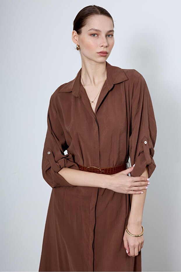 3270 GÖMLEK ELBİSE - 4