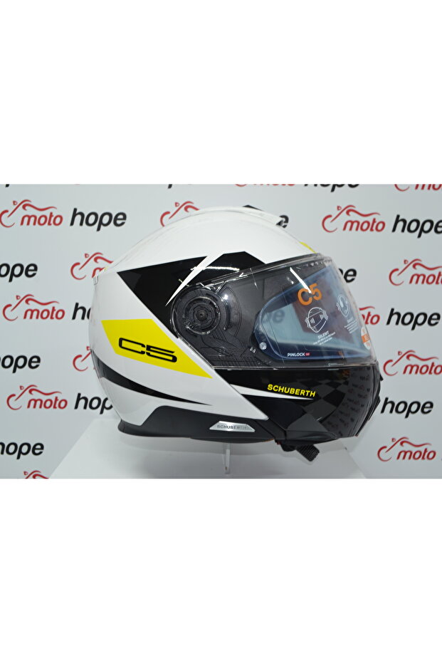 C5 ECLIPSE YELLOW ÇENE AÇILIR KASK - 3