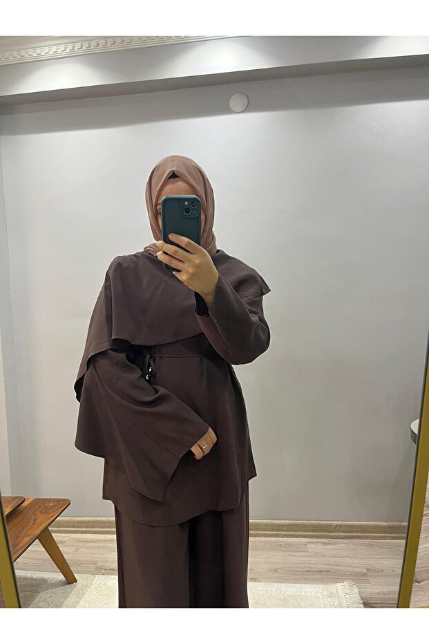 Önü şallı model ikili - 4