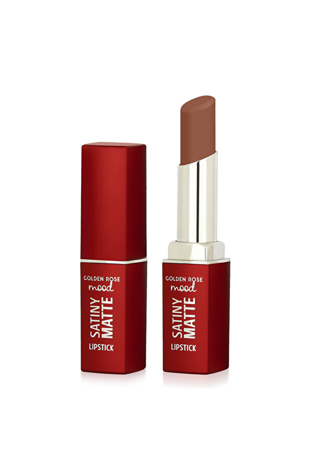 MOOD SATINY MATTE LIPSTICK NO:01 BARE NUDE