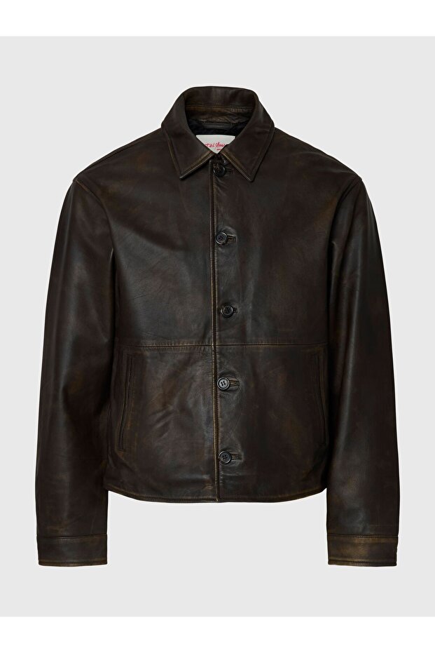 Lederjacke 100% Lammleder - 2