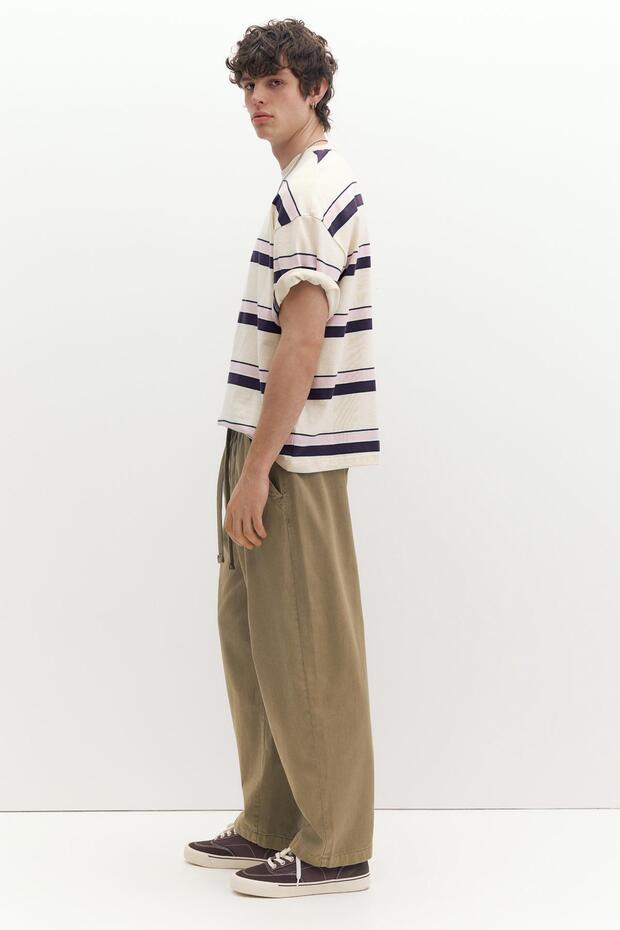 Bol kesim jogger pantolon - 5