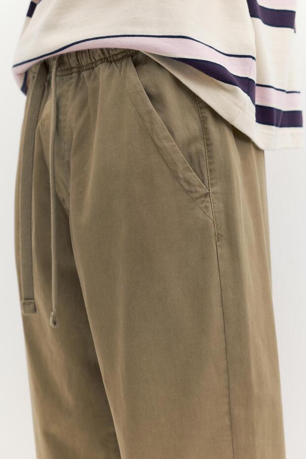 Bol kesim jogger pantolon - 7