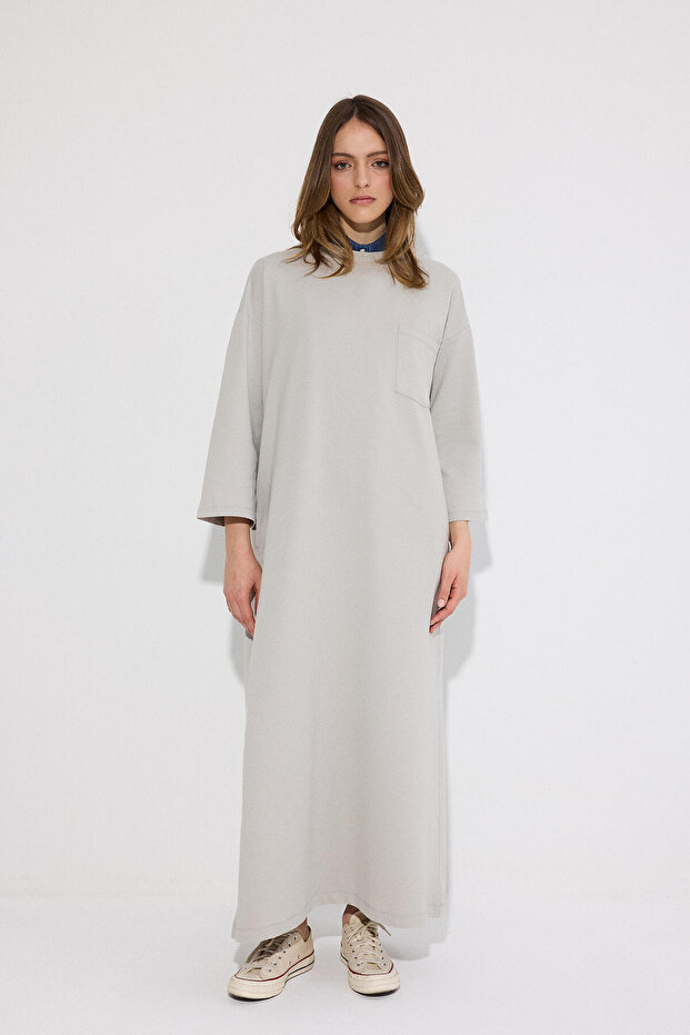 CEPLİ ÖRME ELBİSE - 3