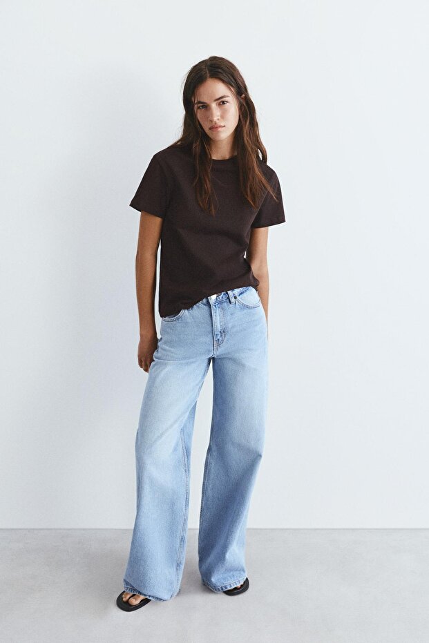 Basic kısa kollu t-shirt - 5