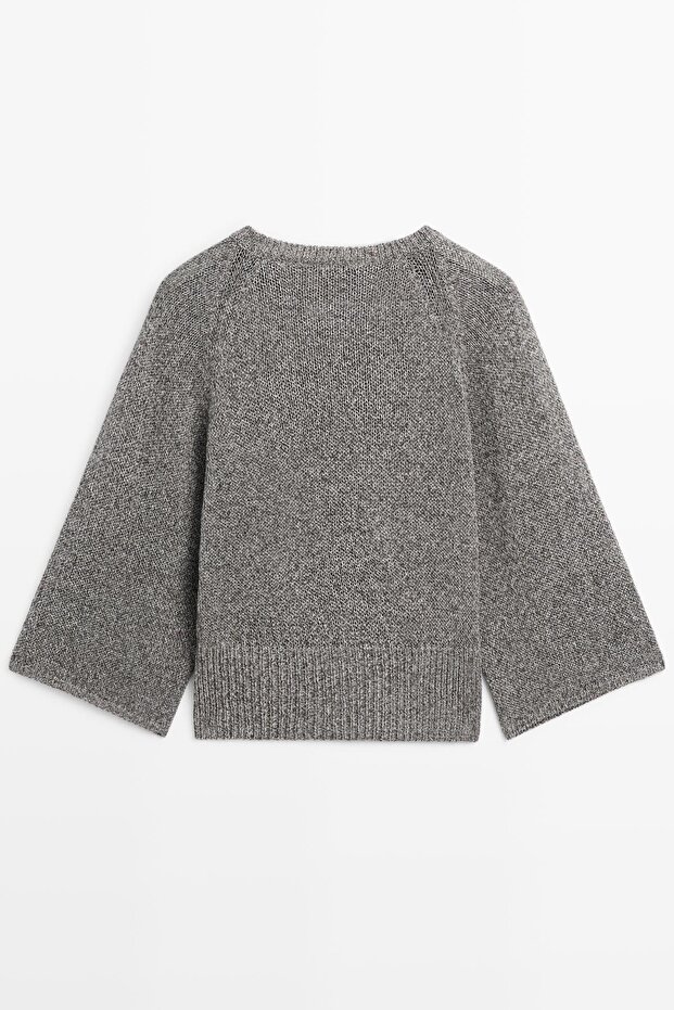 Cotton blend knit jumper - 6