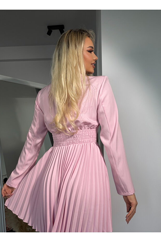 Rochie de primavara cu pliuri - 2