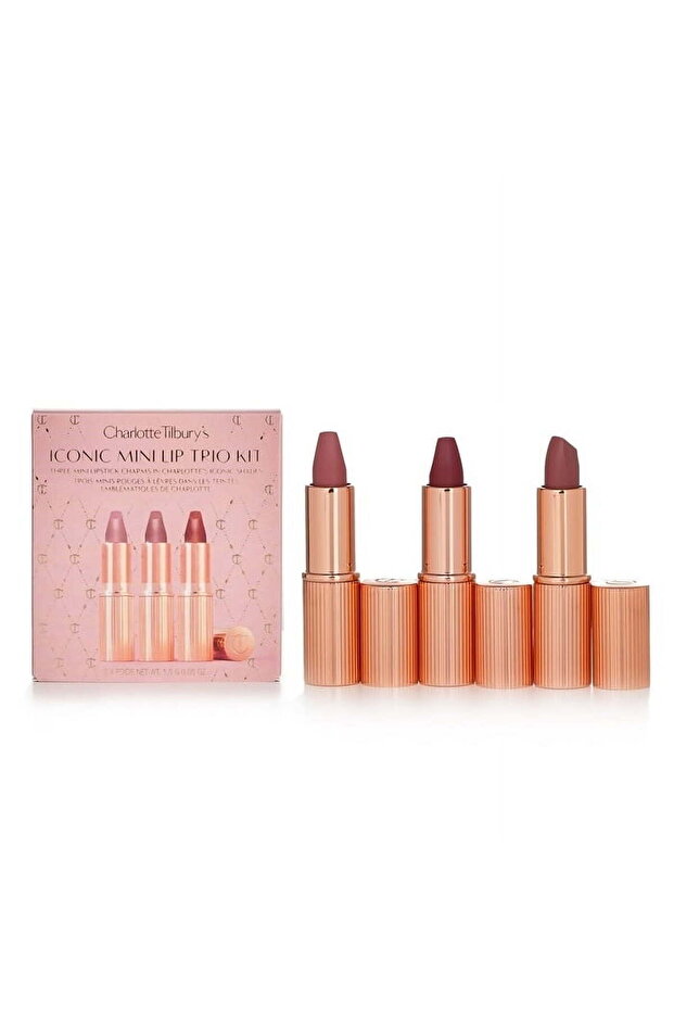 Charlotte's Mini Triple Lipstick Set