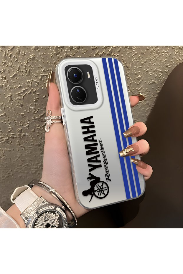 Vivo Y16 Compatible Phone Case Bmw Patterned Silicone Edge Hard Back Anti Fall