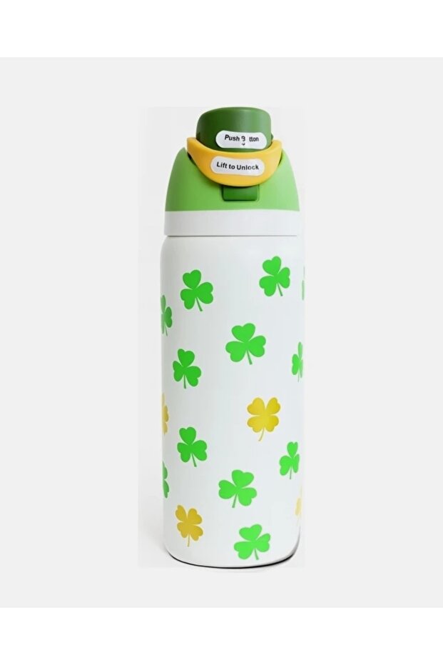 Owala 32 oz (946 ml) Double Wall Steel D Patterned Thermos with Locking Lid