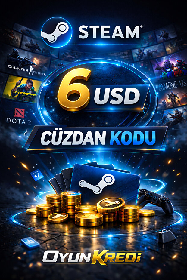 6 USD Cüzdan Kodu