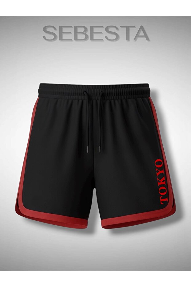 Tokyo Printed Premium Jersey Piped Sportsman Shorts