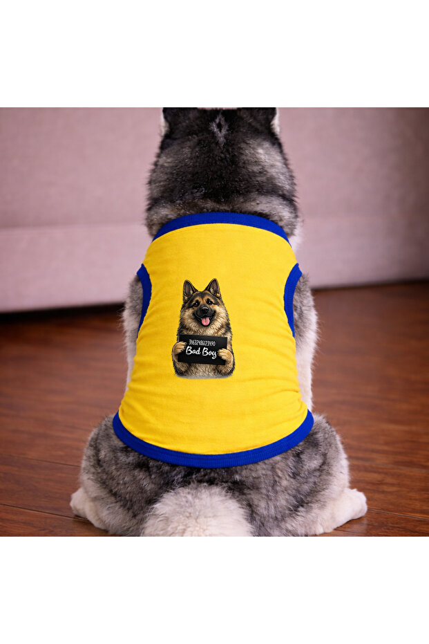 Sari Wanted German Dog Tshirt Dog Apparel (100% Cotton Combed Cotton) Small and Large Breeds