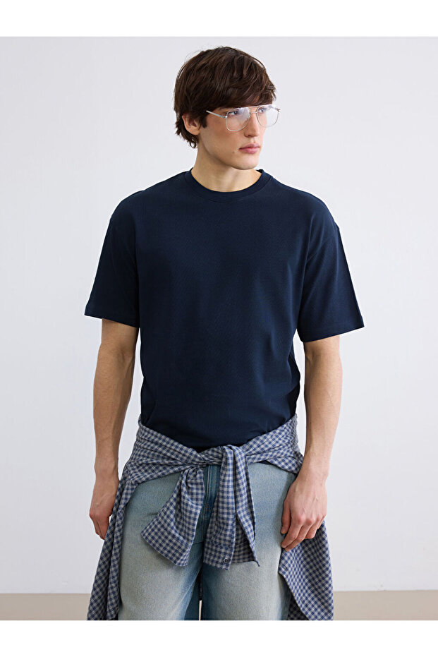 Esvab • Modern & Distinctive 100% Cotton Boxy Fit Classic Thick T-Shirt