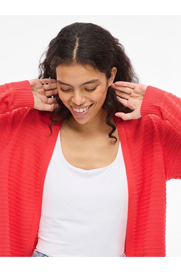 Strickjacke VILOLLO Offene - 6