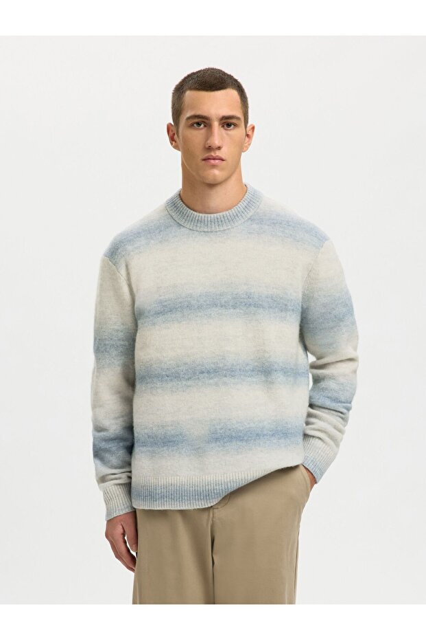 Strickpullover Relaxed Fit - 1