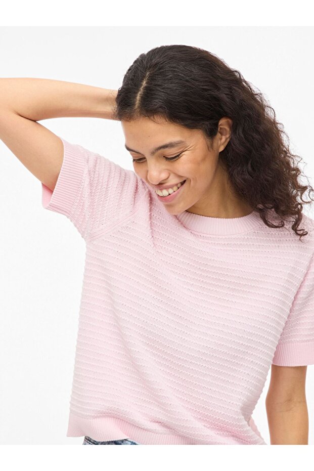 Strickoberteil VILOLLO Kurzärmeliges - 6