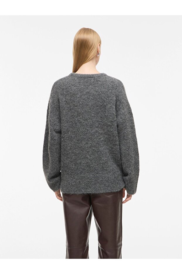 Strickpullover Rundhals - 4