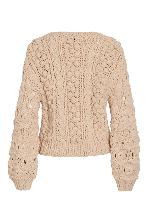 Strickjacke V-Ausschnitt - 3