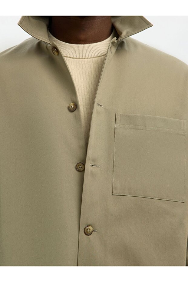 Overshirt Regular Fit Twill - 5