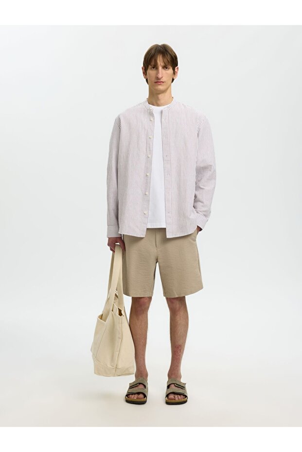 Langarmhemd Leinenmix - 6