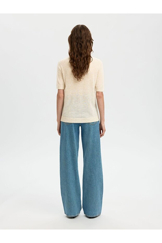 Strickoberteil Kurzarm - 3