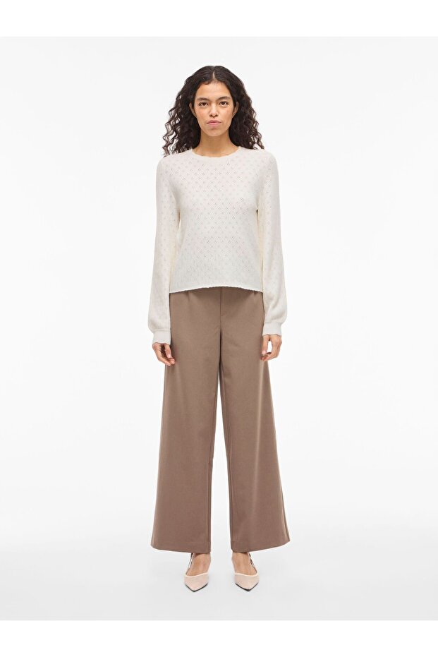 Strickpullover VIPOILA Rundhals - 5