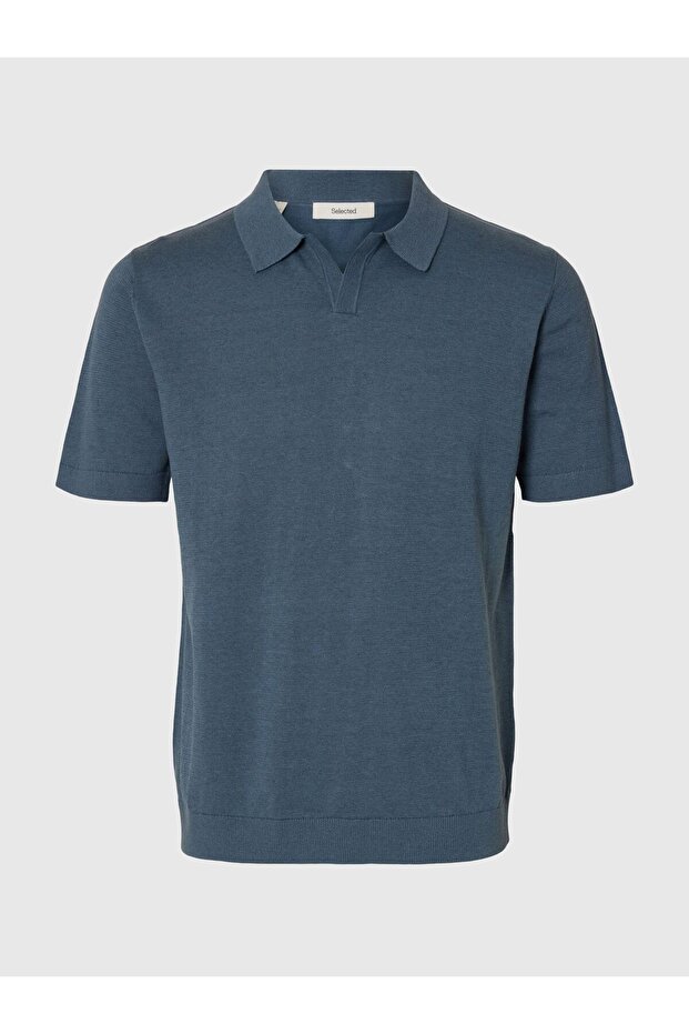 Polohemd aus Strick Kurzarm - 2