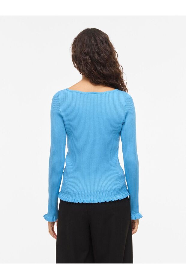 Strickoberteil VIBELIA U-Boot-Ausschnitt - 4