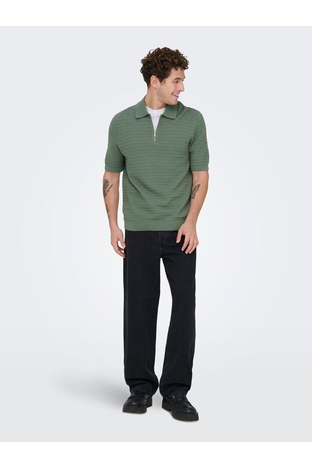 Gestrickter Rollkragen ONSMENU Pullover - 5