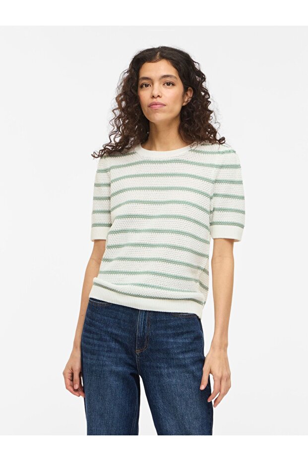 Strickoberteil Kurzarm - 1