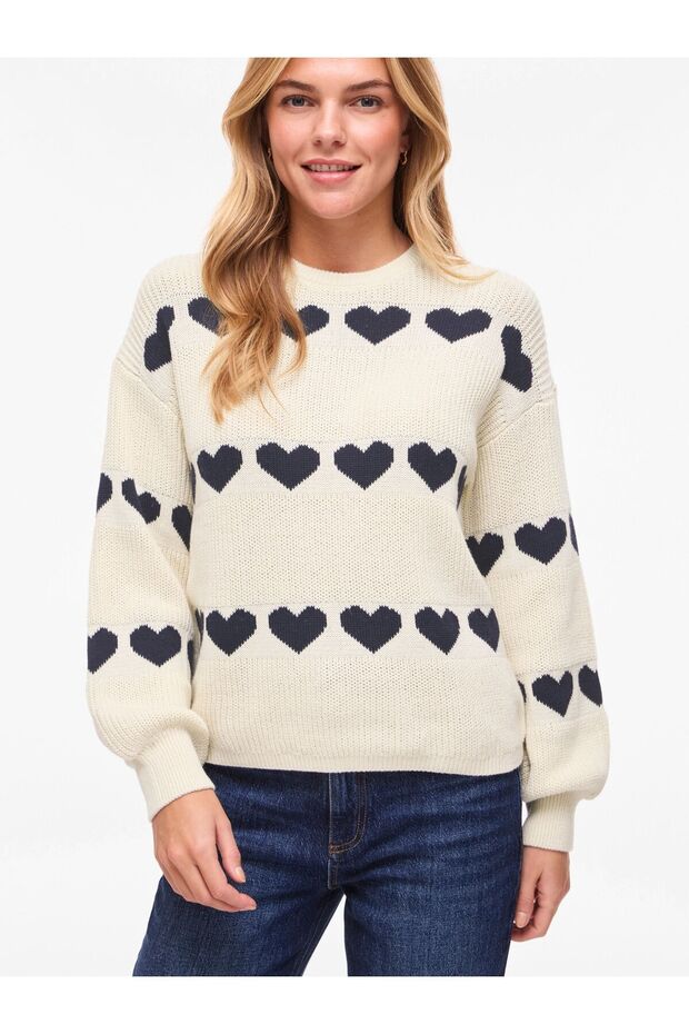 Strickpullover VIJAMILLA Jacquard - 7