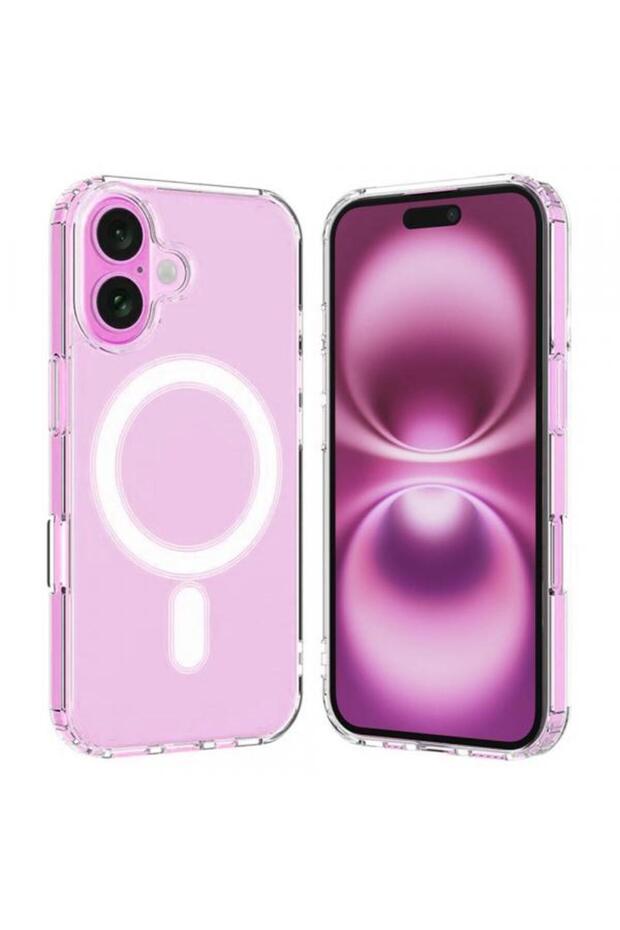 MagSafe Case for Apple iPhone 16 Plus, Techsuit, Pro, Transparent - 1