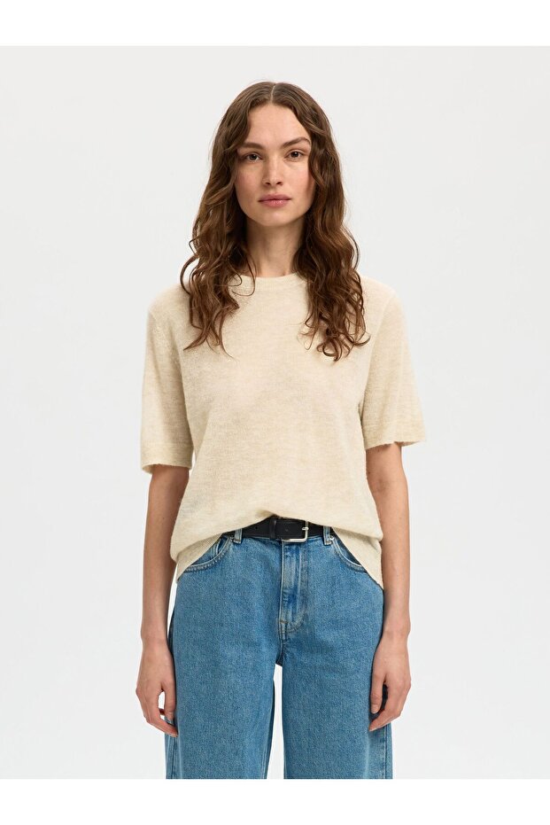 Strickoberteil Kurzarm - 1