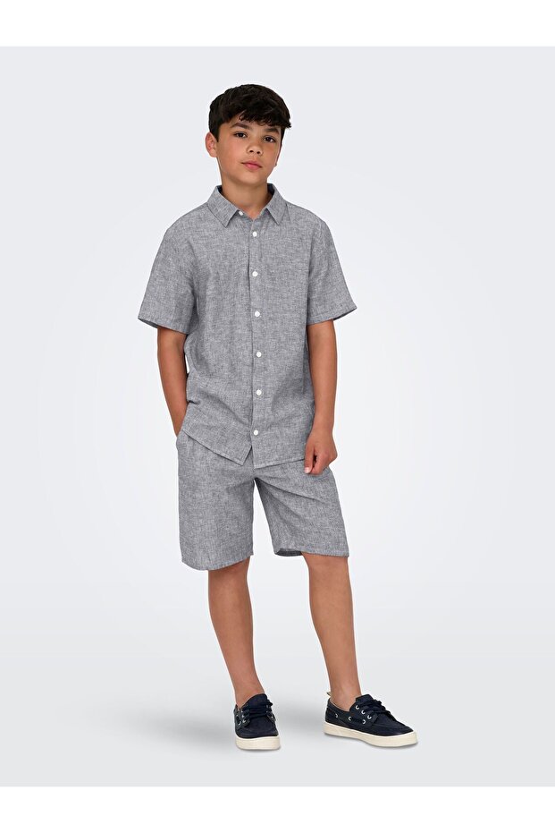 Hemd OSJCAIDEN Leinen Hemd - 5