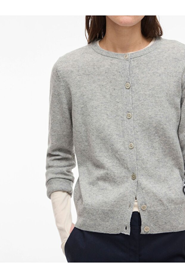 Strickjacke Wollgemisch - 6