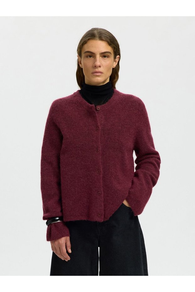 Strickjacke Wollmix