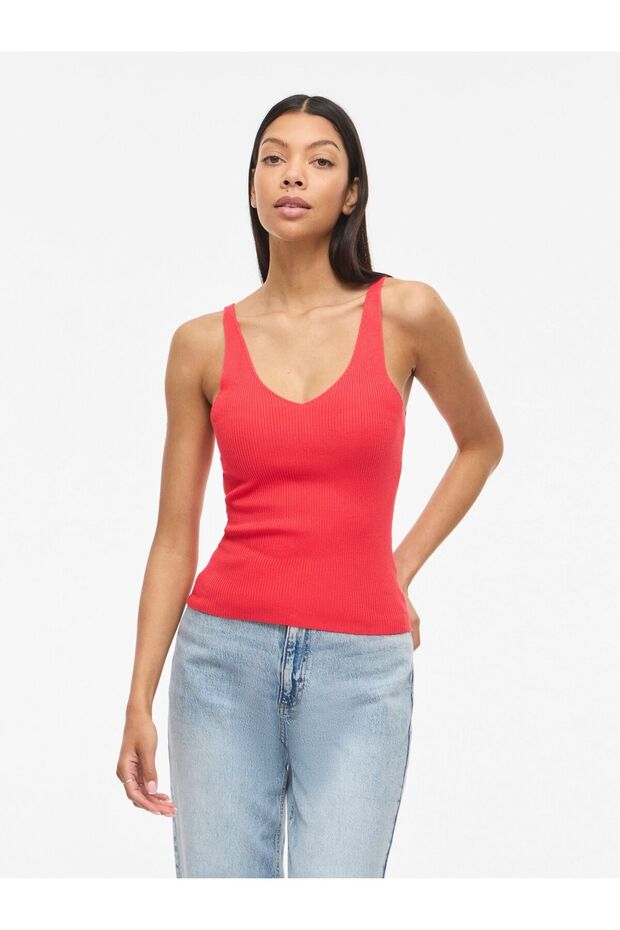 Strickoberteil Ärmellos - 1