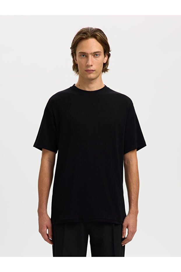 T-Shirt Geripptes Baumwoll - 1