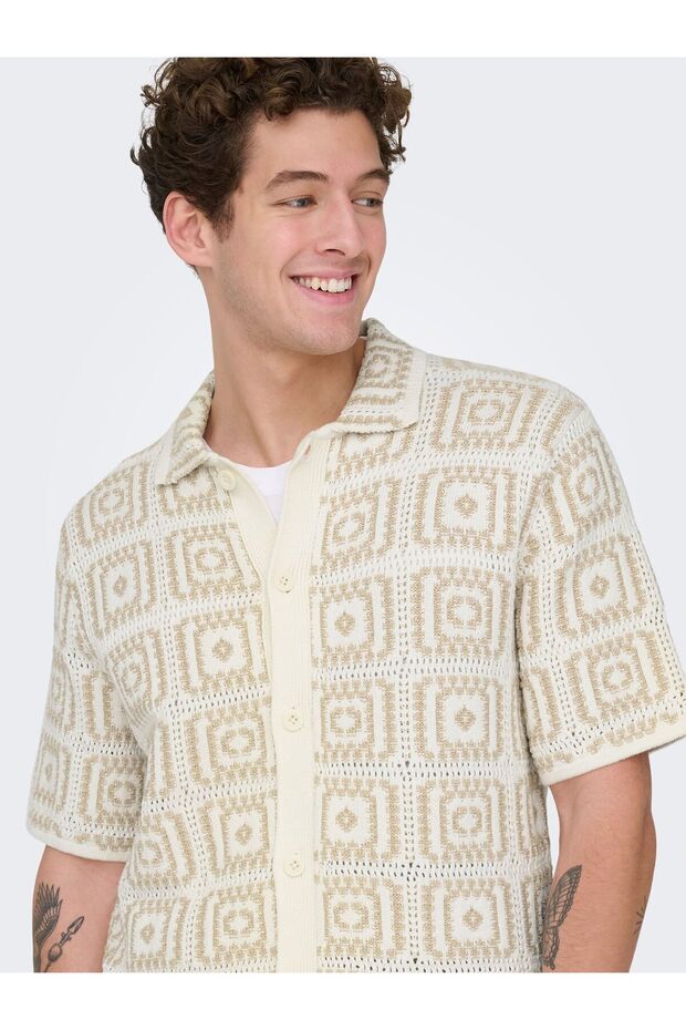 Polo ONSBART Gestricktes Poloshirt - 7