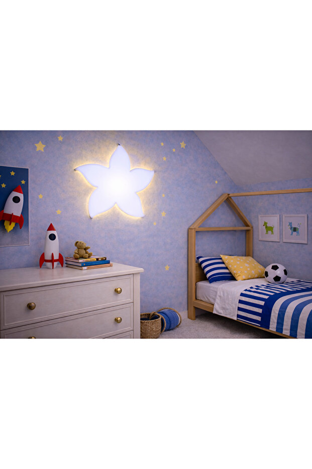 مصباح حائط LED على شكل نجمة 22x25x5