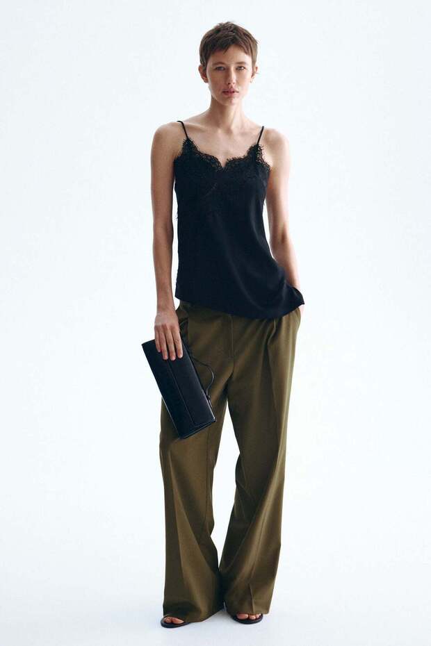Wide trousers