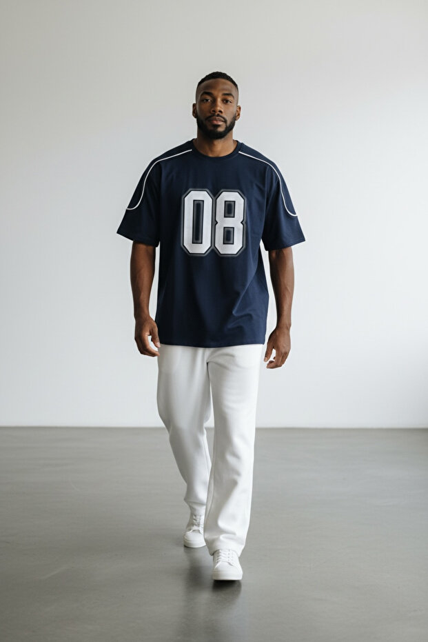 تي شيرت أساسي مطبوع من روس - 3