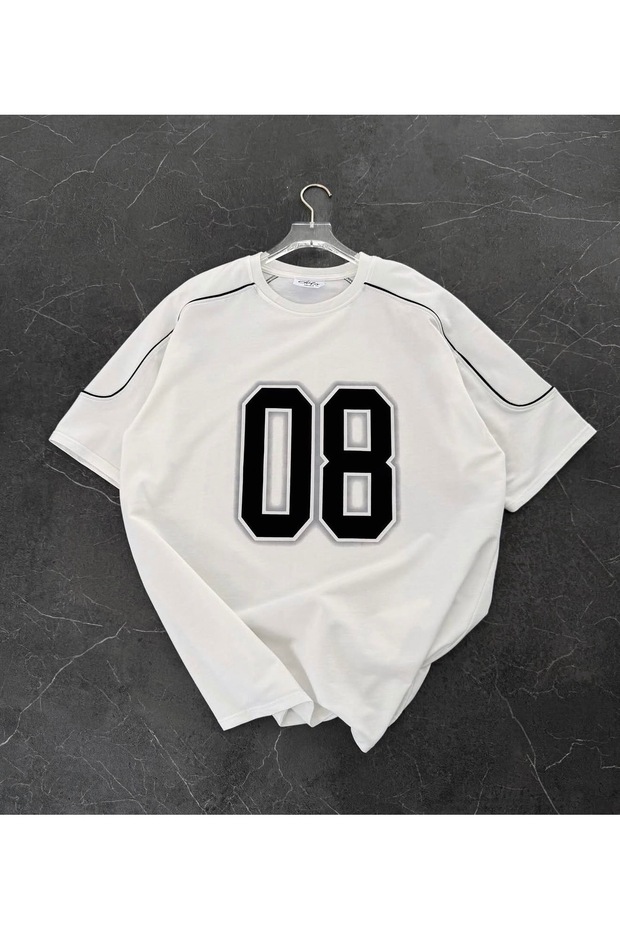 Ross Printed Basic T-Shirt - 1