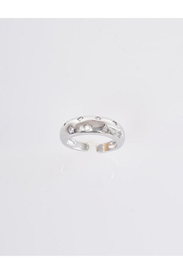 Curved Ring Silver - 2