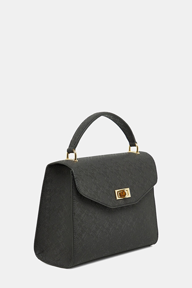 SİYAH MONOGRAM ÇANTA - 3