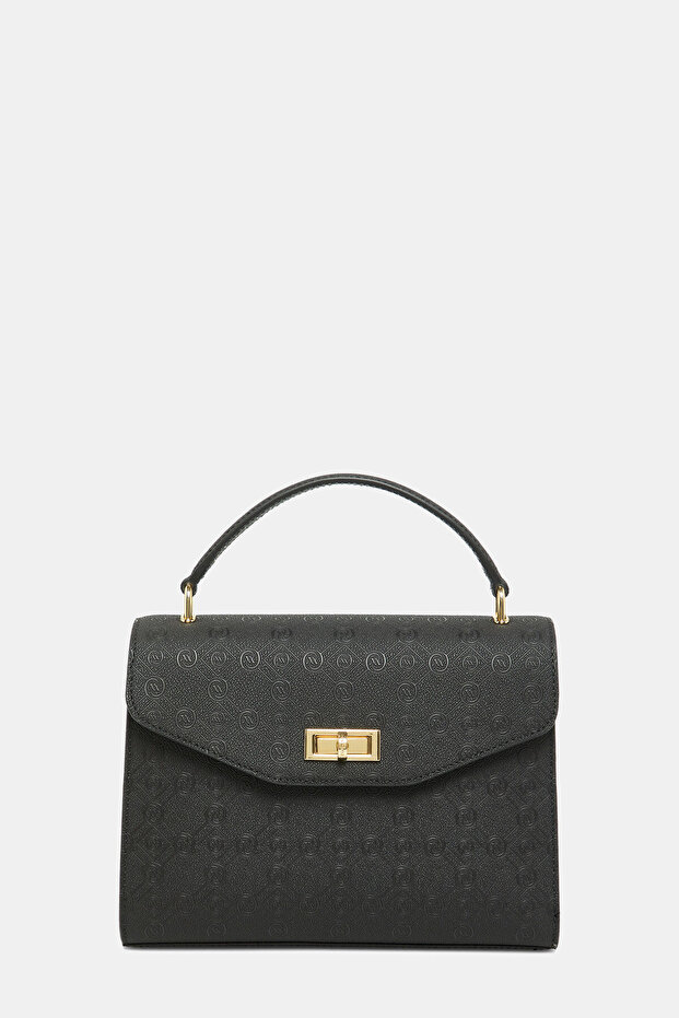 SİYAH MONOGRAM ÇANTA - 1