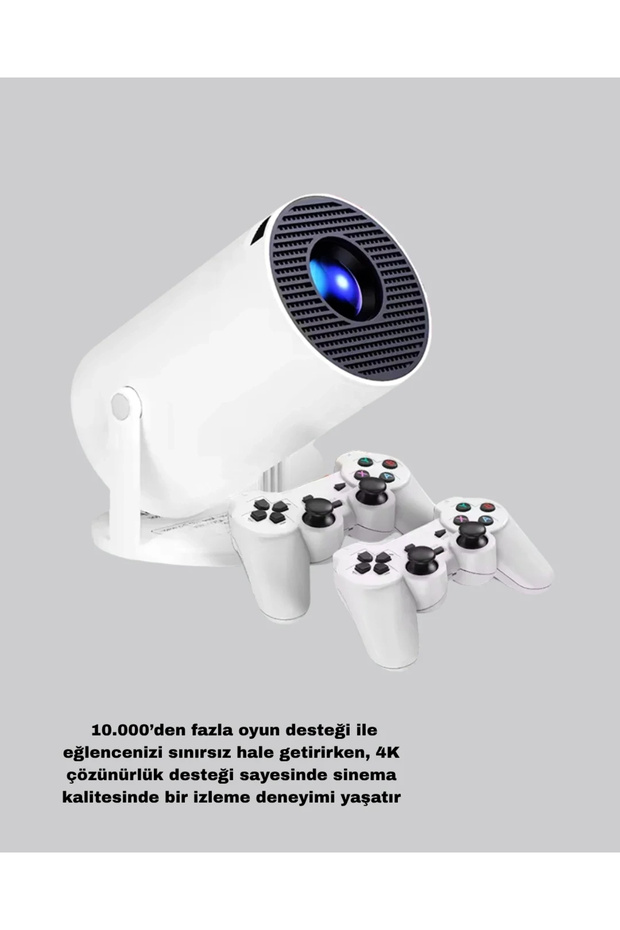 Projection Device 4K Supported Wireless Connection Bluetooth 5.0 - 5