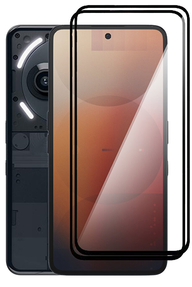 عبوة من قطعتين من واقي شاشة زجاجي ممتاز لهاتف Nothing Phone 3a