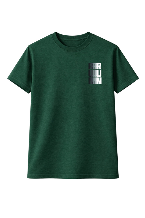 Unisex Oversized T-Shirt 100% Cotton Run Printed T-Shirt Crew Neck Casual Relaxed Fit